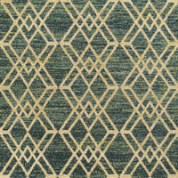 2'7" x 4'11" Polypropelene Teal Area Rug