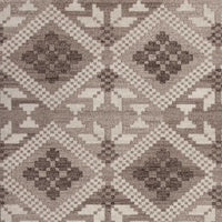 2'7" x 4'11" Polypropelene Taupe Area Rug