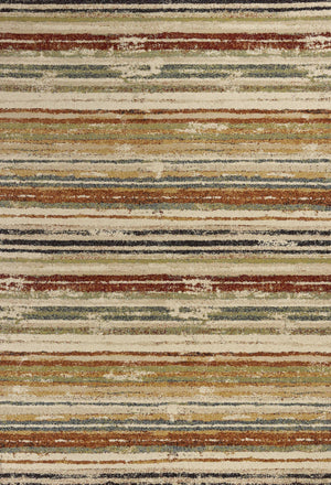 2'7" x 4'11" Polypropelene Beige Area Rug