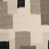 2'7" x 4'11" Polypropelene Black Area Rug