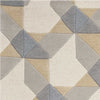 27" X 45" Wool Ivory-Grey Area Rug