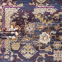 3'3" x 4'11" Polypropelene Jeweltone Area Rug