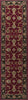 3'3" x 4'11" Polypropelene Red-Black Area Rug