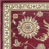 3'3" x 4'11" Polypropelene Red Area Rug