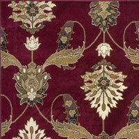 3'3" x 4'11" Polypropelene Red Area Rug