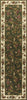 2'2" x 7'11" Runner Polypropelene Sage-Ivory Area Rug