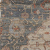 3'3" x 5'3" Jute Blue-Red Area Rug