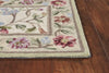 30" x 50" Wool Ivory Area Rug