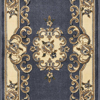 2'2" x 7'11" Runner Polypropelene Blue Area Rug