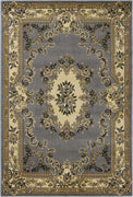 3'3" x 4'11" Polypropelene Slate Blue Area Rug