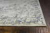 3'3" x 4'11" Polypropelene Ivory-Grey Area Rug