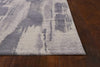 3'3" x 5'3" Polyester Grey Area Rug