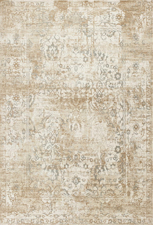 3'3" x 4'7" Polypropylene Beige Area Rug