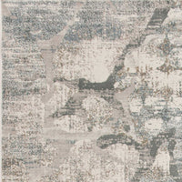 3'3" x 4'7" Polypropelene Ivory-Mist Area Rug