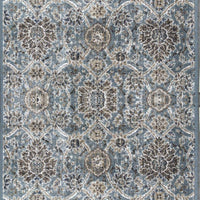 2'2"X 6'11" Runner Viscose Slate Area Rug