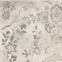 3'3" x 4'11" Polypropelene Grey Area Rug