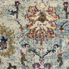 3'3" x 4'11" Polypropelene Lt Blue Area Rug