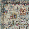 3'3" x 4'11" Polypropelene Lt Blue Area Rug