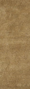 2'3" x 7'6" Runner Polyester Gold Area Rug