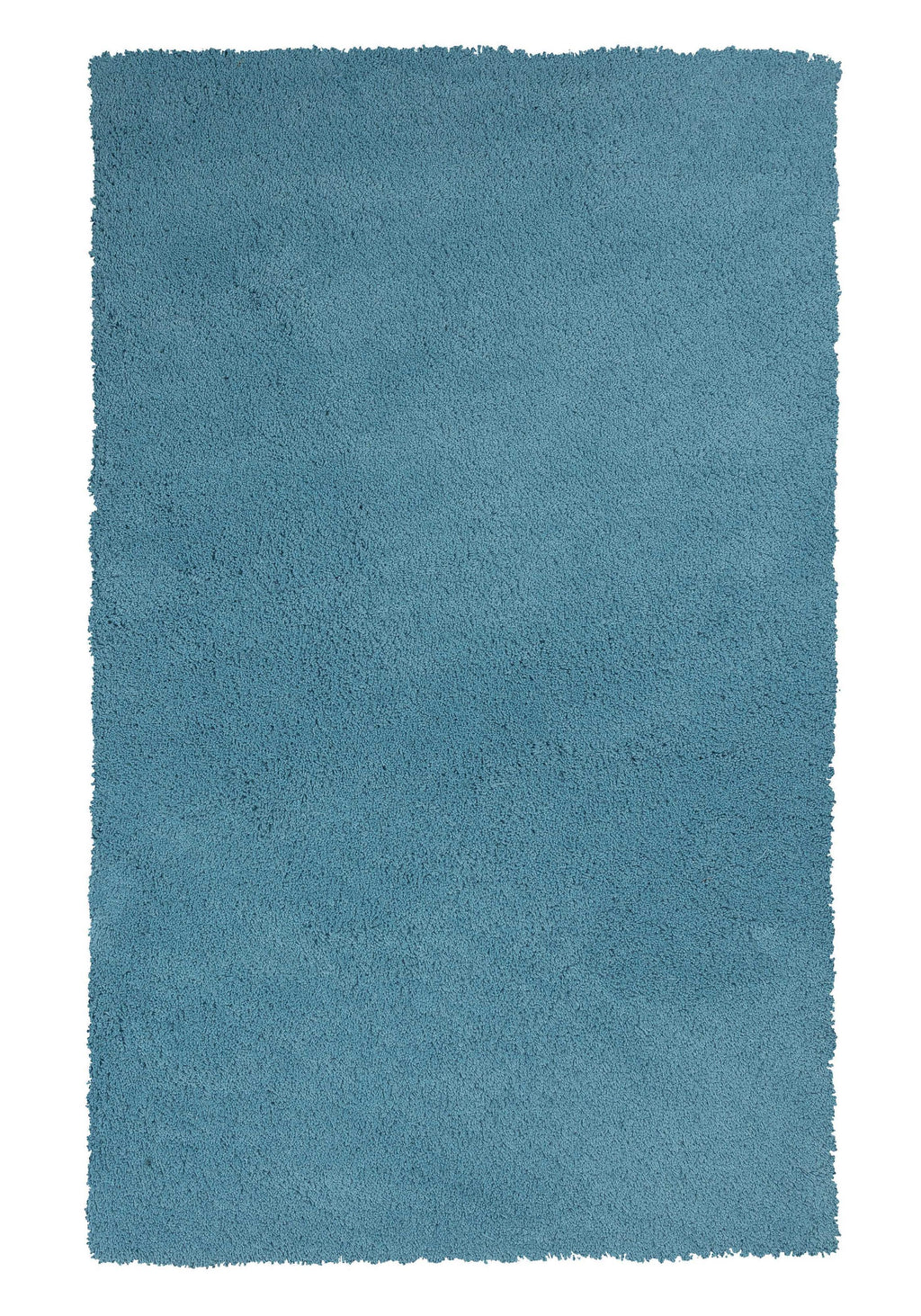 3'3" x 5'3" Polyester Highlighter Blue Area Rug