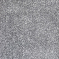 3'x5' Grey Heather Hand Woven Indoor Shag Area Rug