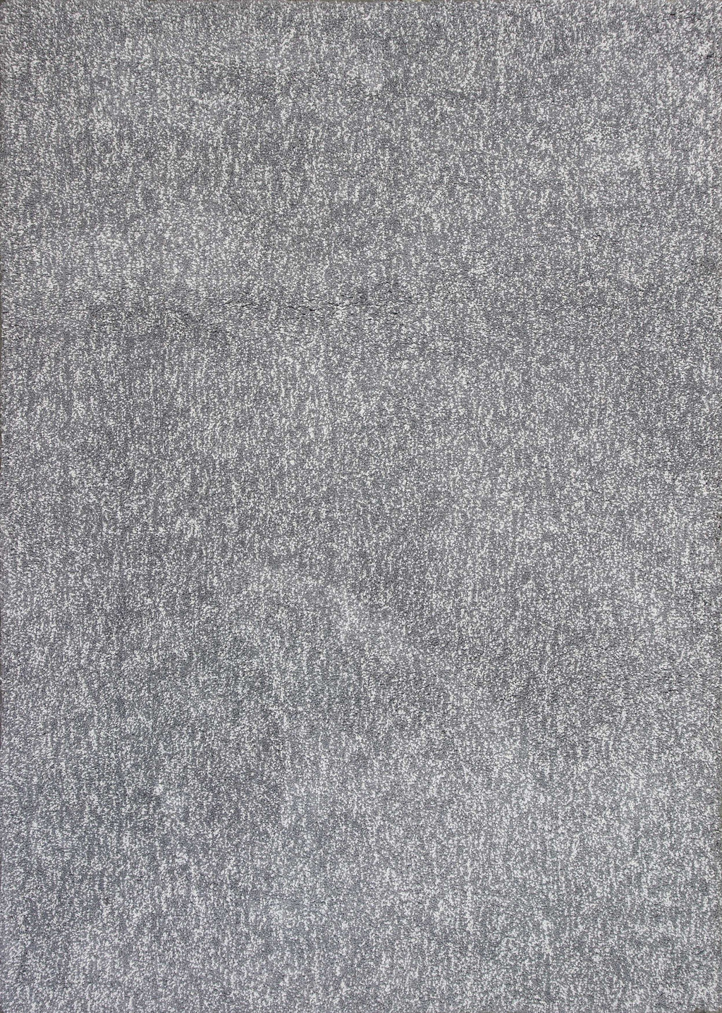 3'x5' Grey Heather Hand Woven Indoor Shag Area Rug