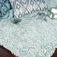 3'3" x 5'3" Polyester Slate Heather Area Rug