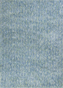 3'3" x 5'3" Polyester Seafoam Heather Area Rug