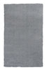 3' x 5' Grey Plain Area Rug