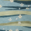 3'3" x 5'3" Polyacrylic Blue Area Rug