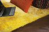 3'3" x 5'3" UV-treated Polyester Yellow Area Rug