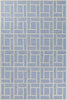 3'3" x 5'3" Wool Ice Blue Area Rug