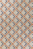 3'3" x 5'3" Wool Tangerine-Indigo Area Rug