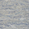 3'3" x5'3" Wool & Viscose Ocean Blue Area Rug