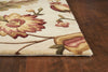 30" x 50" Wool Ivory Area Rug