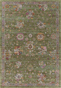 3'6" x 5'6" Polyester Pistachio Area Rug