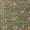 3'6" x 5'6" Polyester Pistachio Area Rug