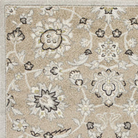 5'3" x 7'7" UV-treated Polypropelene Beige-Grey Area Rug