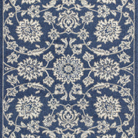 5'3" x 7'7" UV-treated Polypropelene Denim Area Rug