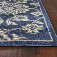 5'3" x 7'7" UV-treated Polypropelene Denim Area Rug