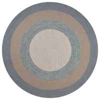 7' Round UV-treated Polypropelene Spa Area Rug