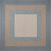 7' Square UV-treated Polypropelene Spa Area Rug