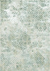 6'7" x 9'6" Polyester Sand Silver Area Rug