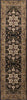 7'7" x 10'10" Polypropelene Black-Beige Area Rug