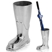 4.75"x 10.5"x 16" Buffed Bombero Boot Umbrella Stand