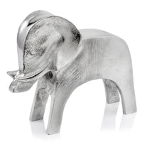 2.5"x 8"x 7" Rough Silver Jugete Elefante Toy Elephant