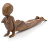 3"x 17"x 8" Abstra LG Mahogany Floor Gymnast