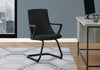 21"x 21"x 35" Office Chair 2pcs Guest Black Mesh Mid Back