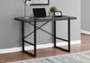 23.75"x 49"x 30" Computer Desk Grey Or Black Metal