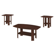 61.5"x 75.5"x 55.25" Table Set 3pcs Set Cherry